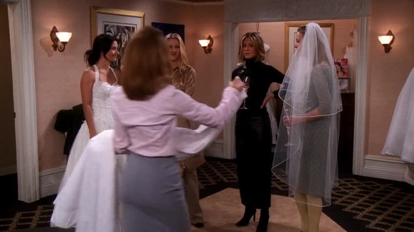 老友记/六人行/Friends 第七季 第十七集 S07E17 The One with the Cheap Wedding Dress / 婚纱大减价