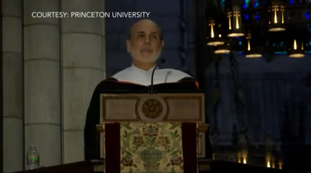 Ben S.Bernanke' s Speech at Princeton University, June 2, 2013/本·伯南克普林斯顿大学2013毕业典礼演讲