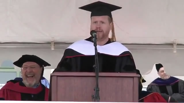 Joss Whedon '87 - 2013 Wesleyan University Commencement Speech - Official/乔斯·韦登卫斯理大学2013届毕业典礼演讲